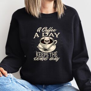 A Coffee A Day Keeps the Demons Away Shirt