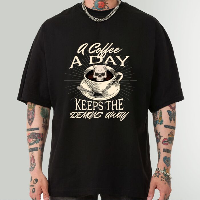 A Coffee A Day Keeps the Demons Away Shirt