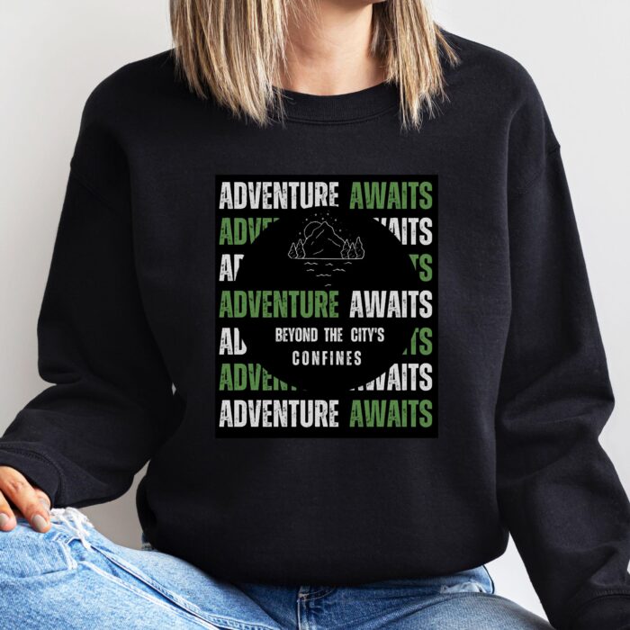 Adventure Awaits Shirt - Explore Beyond the City's Confines Outdoor Tee