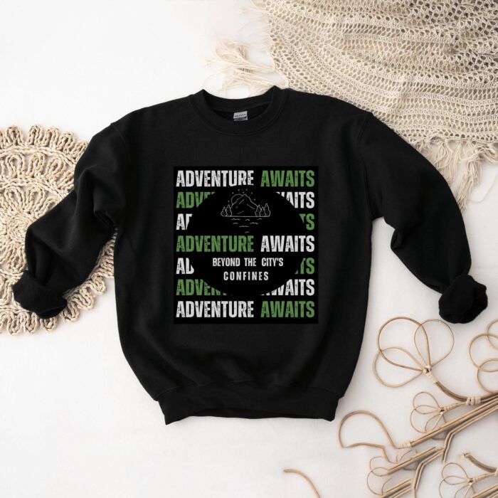 Adventure Awaits Shirt - Explore Beyond the City's Confines Outdoor Tee