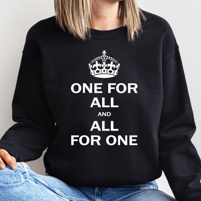 One for All and All for One Shirt - Inspiring Unity T-Shirt