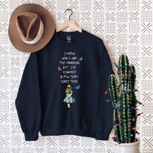 Whimsical Alice in Wonderland Quote Shirt – Embrace Change & Self-Discovery